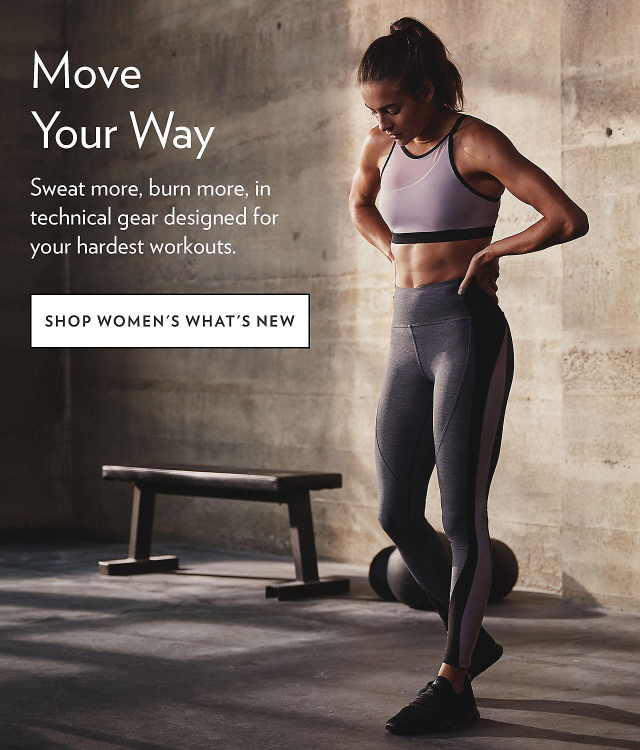 Move Your Way - SHOP WOMEN'S WHAT'S NEW