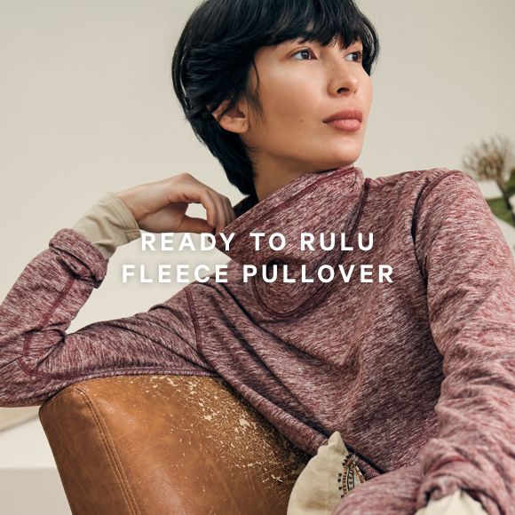READY TO RULU FLEECE PULLOVER