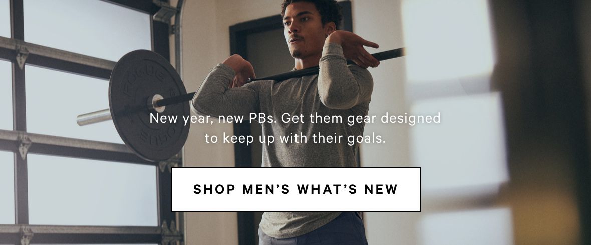 SHOP MEN'S WHAT'S NEW
