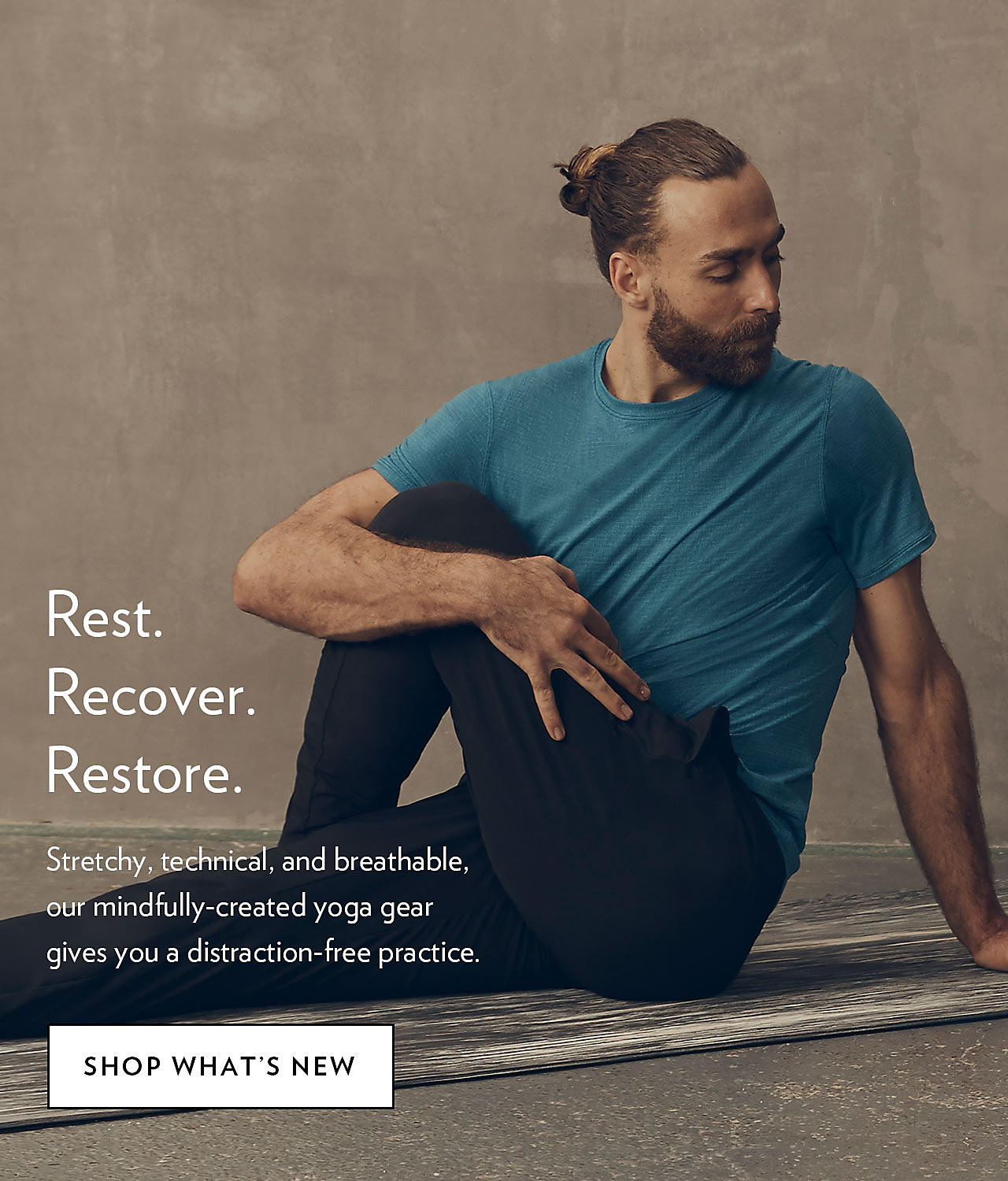 Rest. Recover. Restore. - SHOP WHAT'S NEW