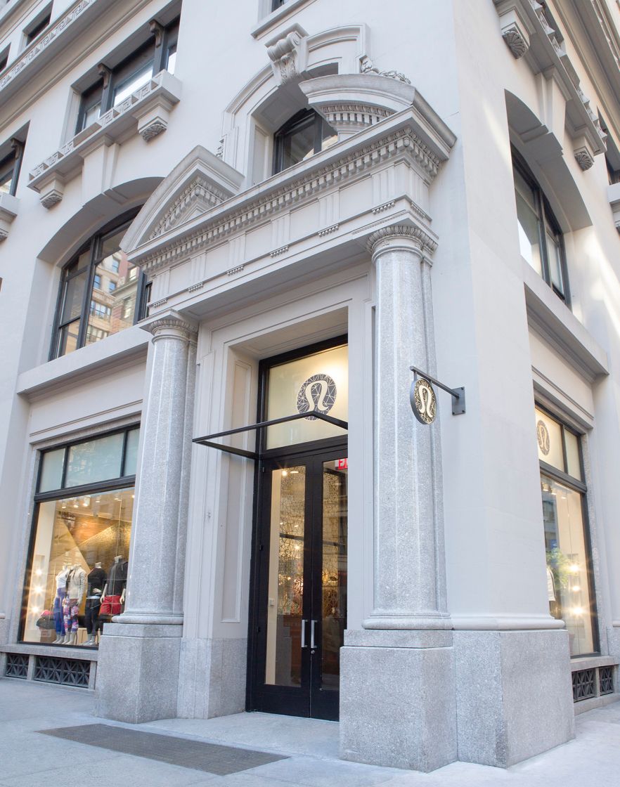 Lululemon Flagship Store – 592 Fifth Ave – Manhattan, NYC – Tucker & Mulhern