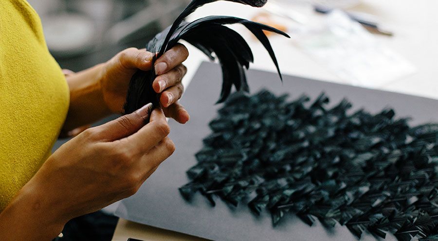 Feather Prints by Janaina Milheiro