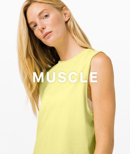 lululemon yellow tank