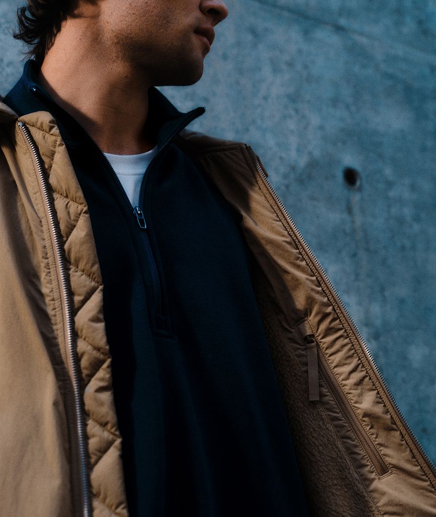 Man wearing lululemon Water Resistant Fleece Lined Jacket