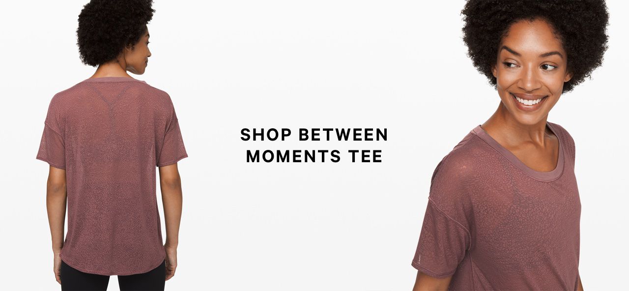 shop between moments tee