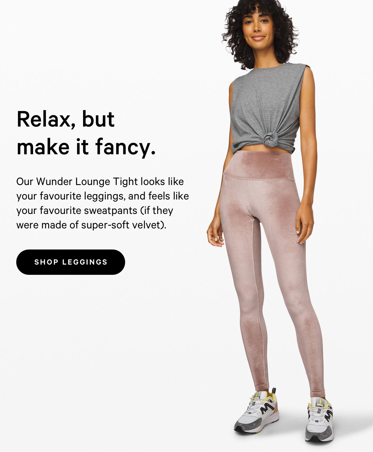 When Wunder Under met velvet - lululemon Email Archive