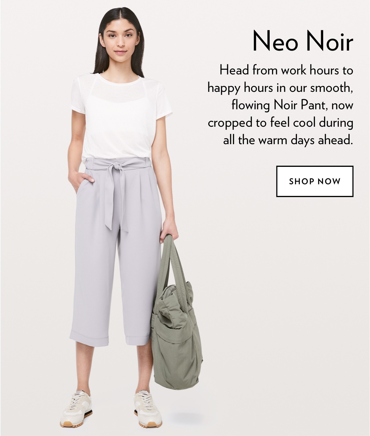 Our Noir Pant's Ready for Spring - lululemon Email Archive