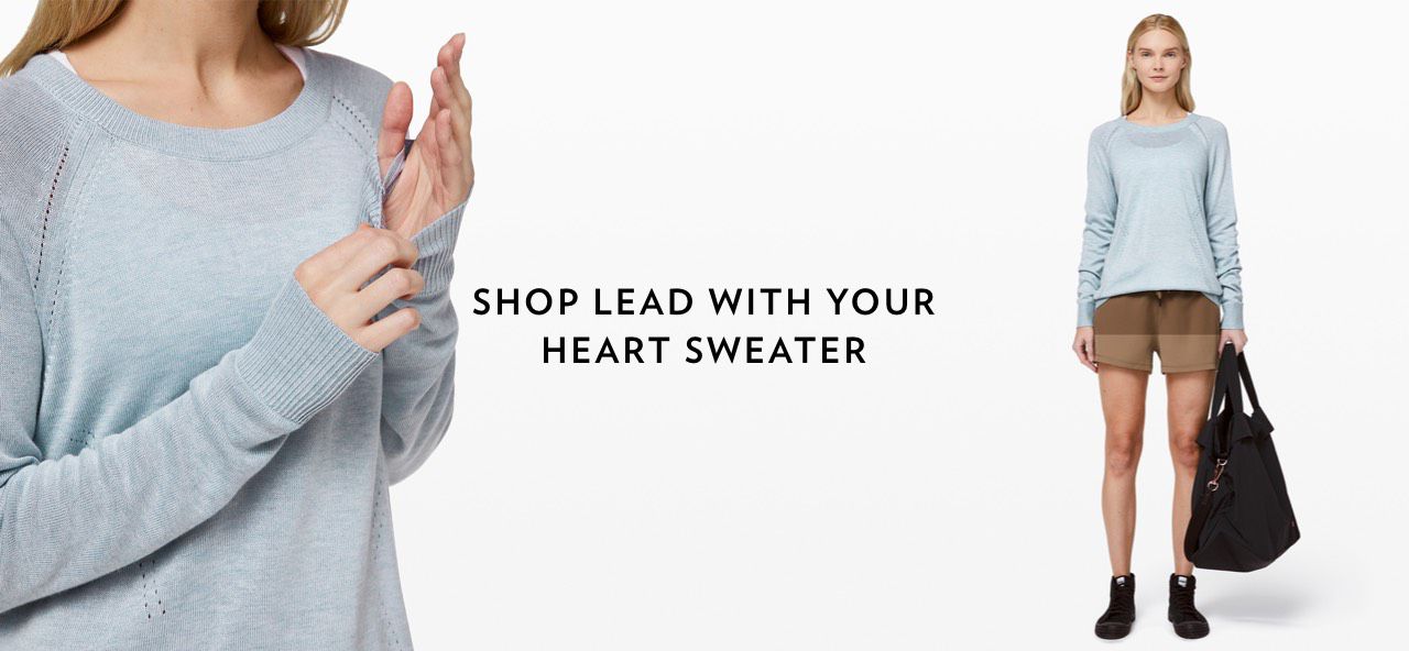 SHOP LEAD WITH YOUR HEART SWEATER