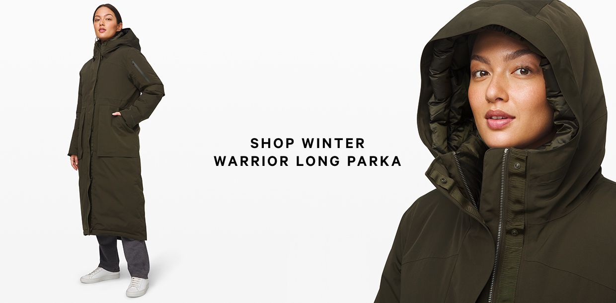 lululemon winter warrior parka