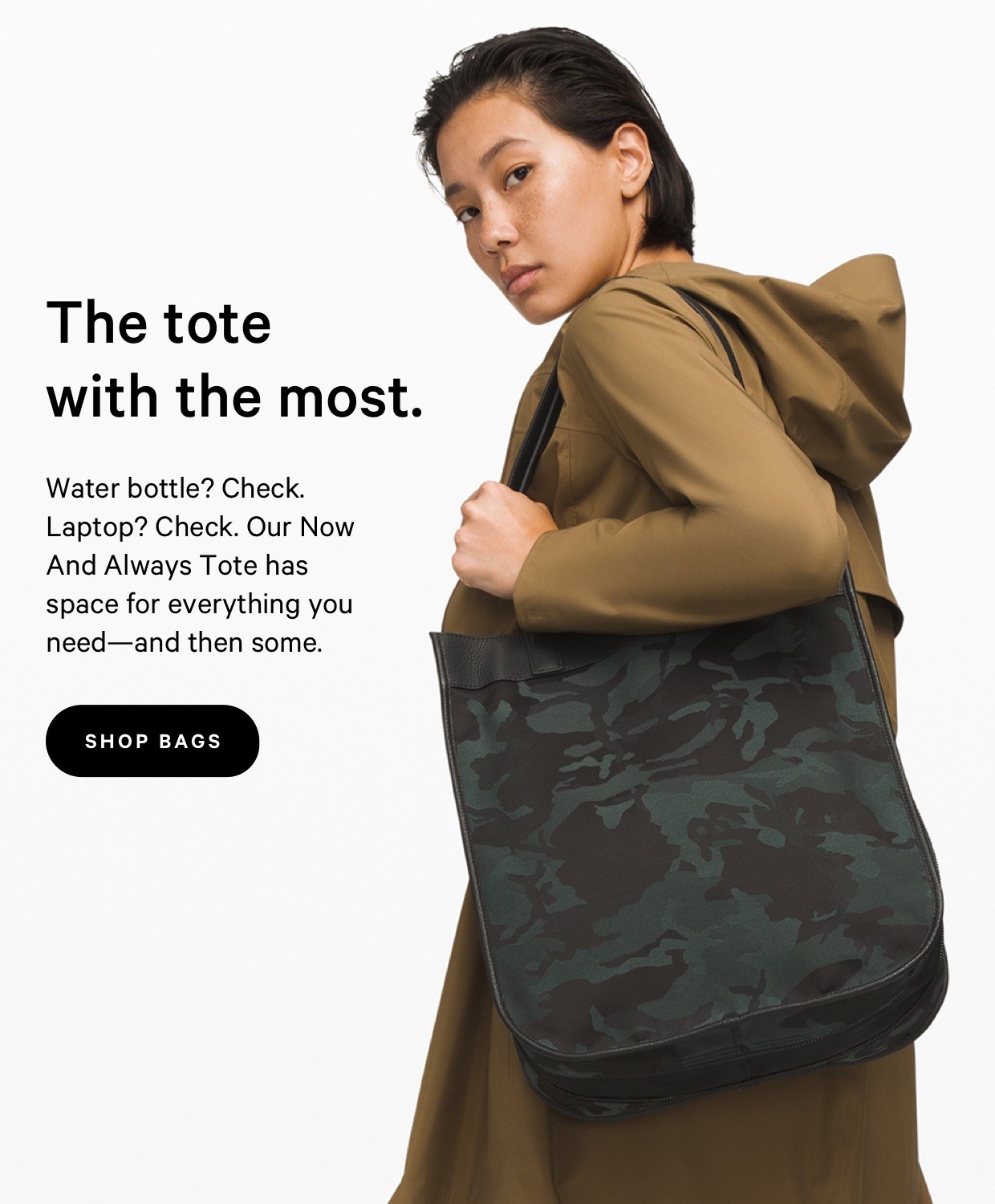 The tote with the most. - SHOP BAGS