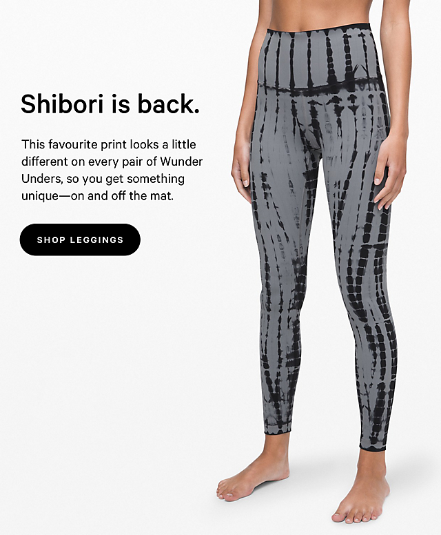 Shibori is back.