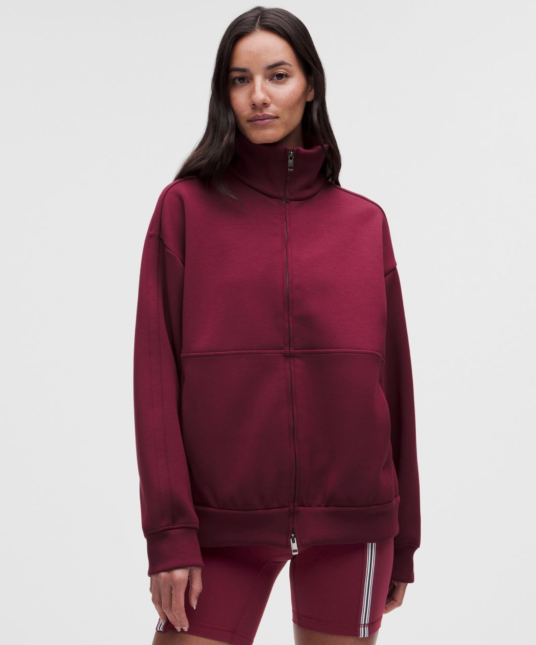 a person wears Smooth Spacer loungewear