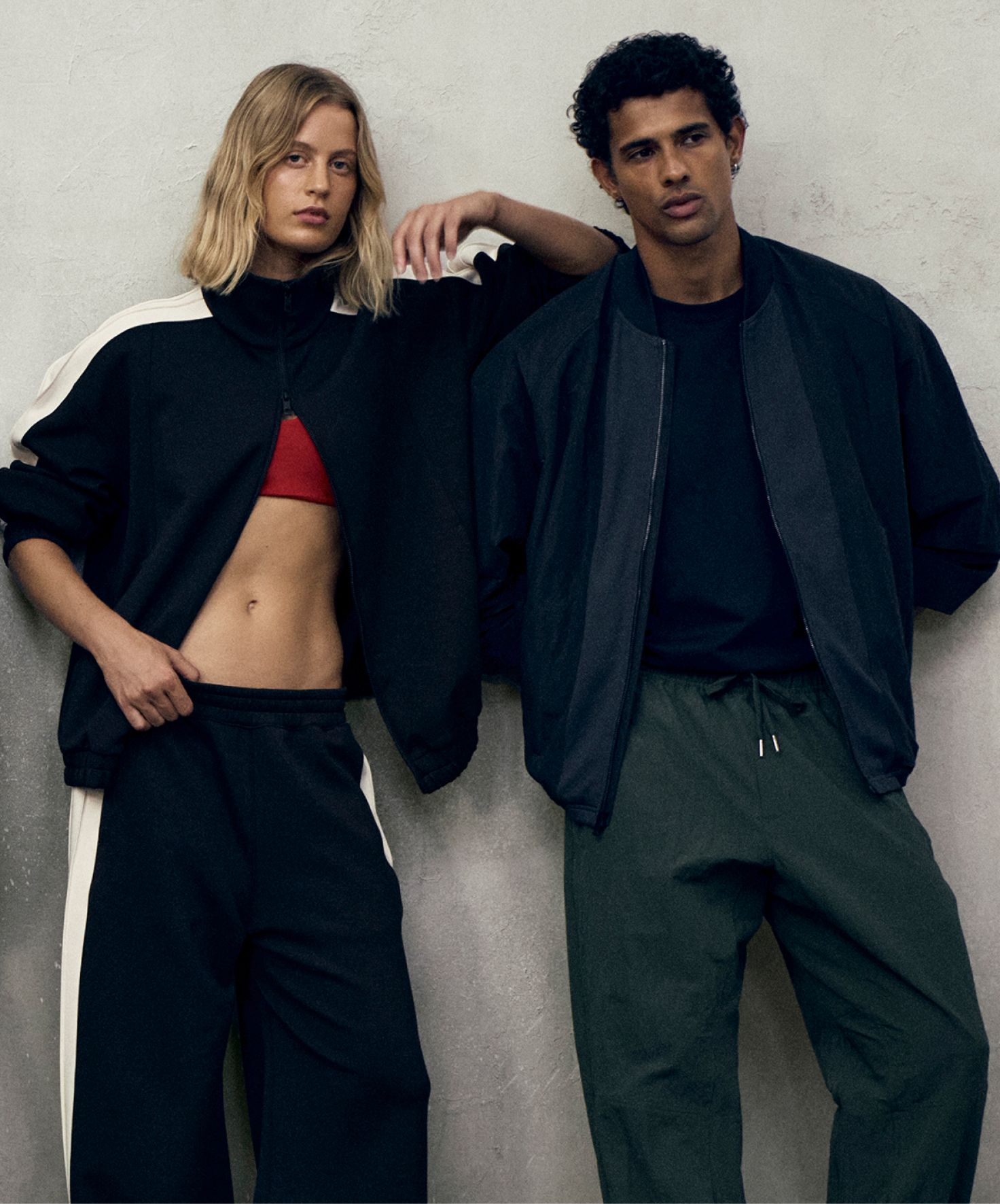 Two people wear lululemon 