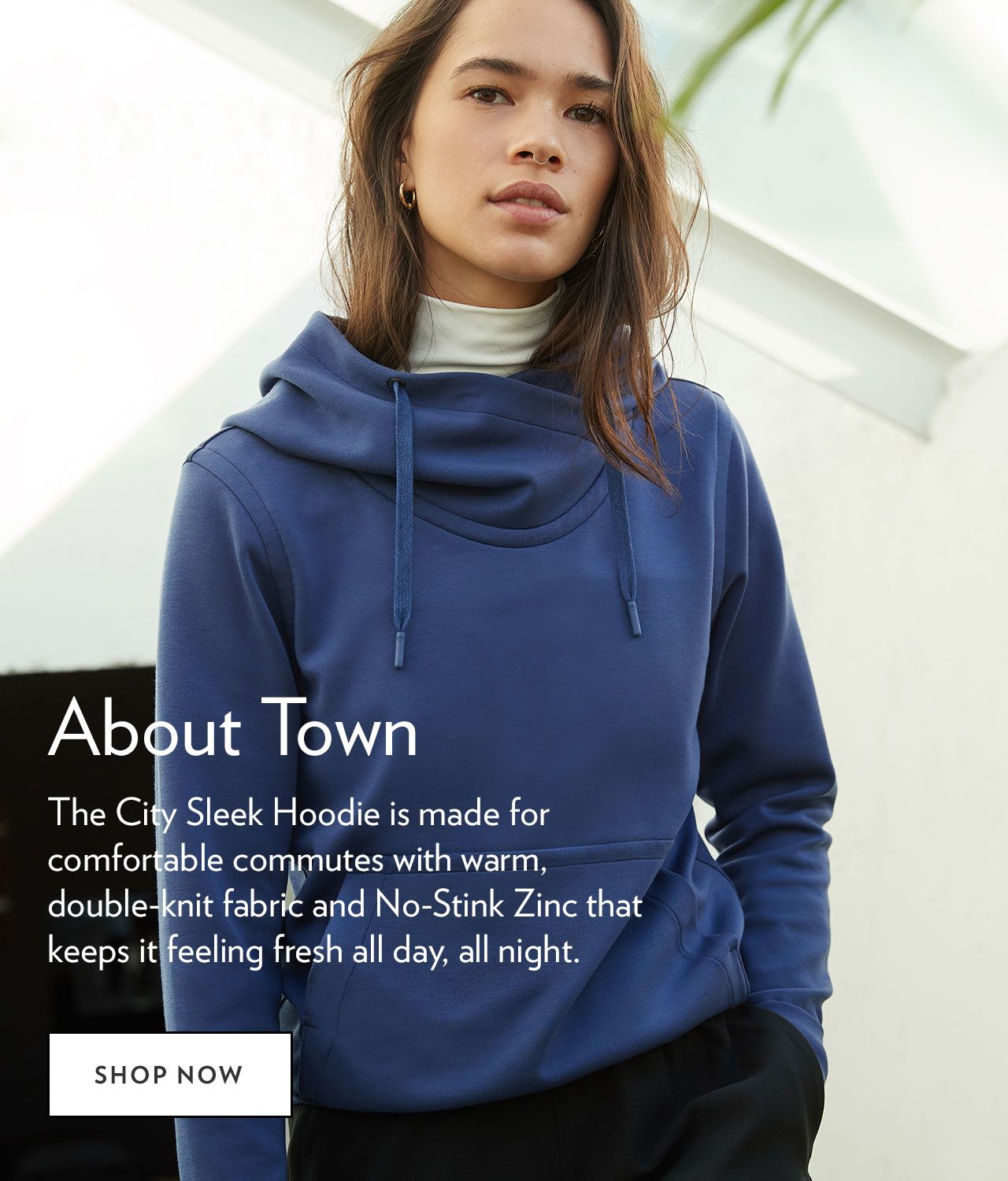 city sleek hoodie lululemon