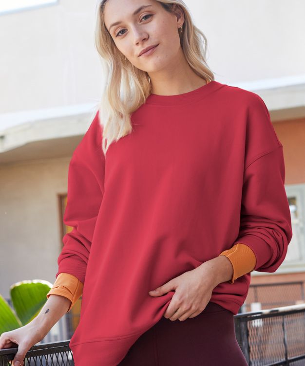 lululemon athletica Perfectly Oversized Crew Sweatshirt - Color