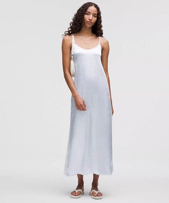 Maxi Satin Slip Dress