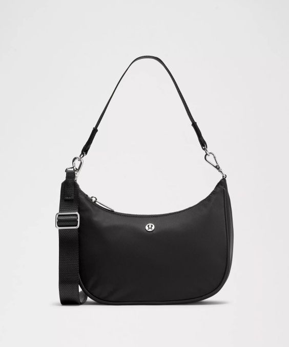 City Essentials Small Shoulder Bag in Black