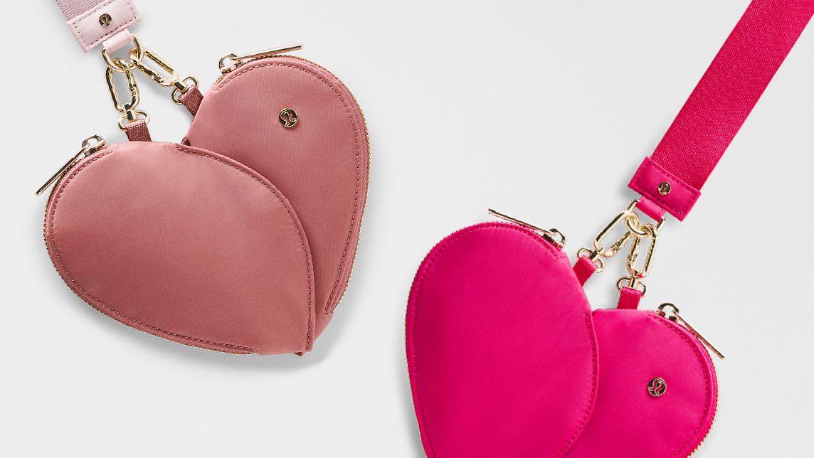 Shop Dual Pouch Wristlet *Heart