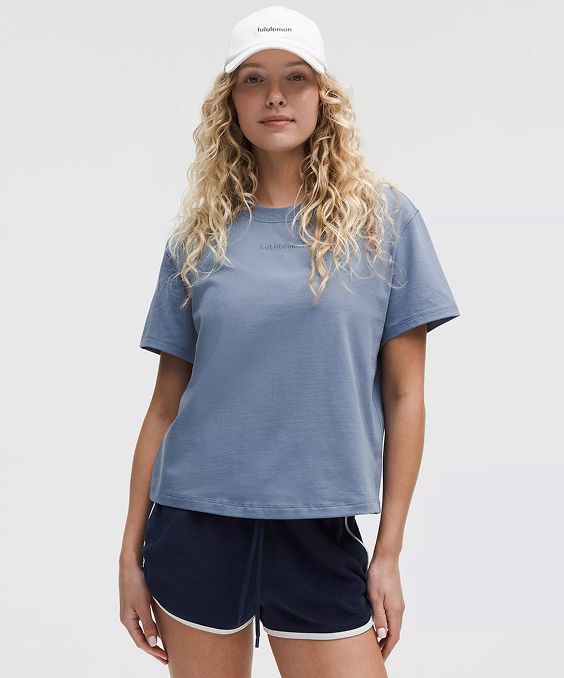 Relaxed-Fit Cotton Jersey Tee *Wordmark