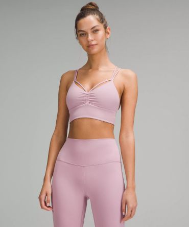 Nulu Strappy V-Neck Yoga Bra *Light Support, A/B Cup