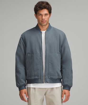 Men's Reversible Insulated Bomber Jacket