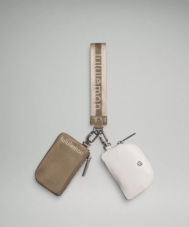 Dual Pouch Wristlet *Wordmark