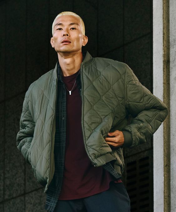 Reversable Insulated Bomber Jacket