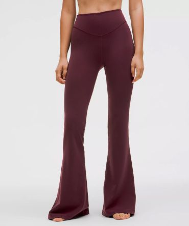 Wunder Under SmoothCover Ultra-Flared High-Rise Yoga Pant