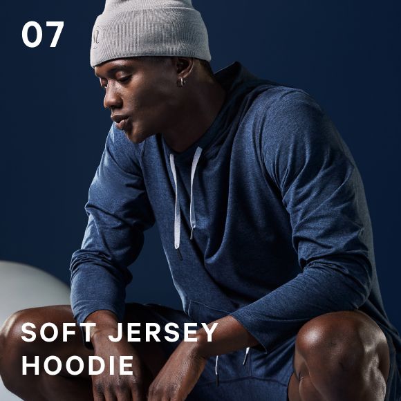 SOFT JERSEY HOODIE