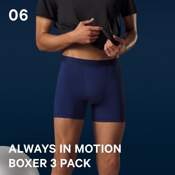 Always in Motion Boxer 3 pack