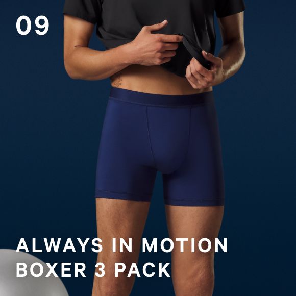 ALWAYS IN MOTION BOXER 3 PACK