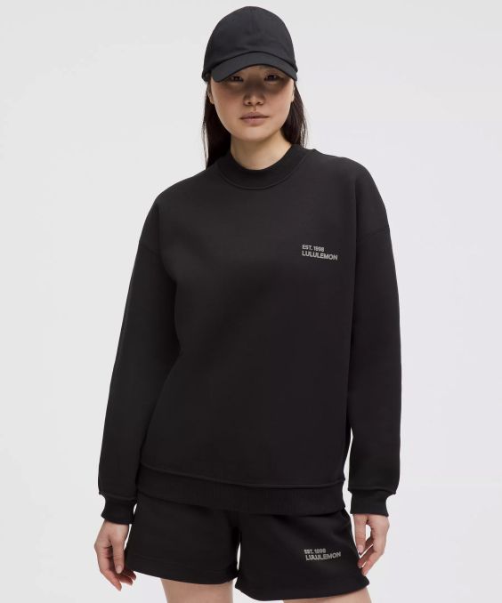 Heavyweight Fleece Oversized Pullover