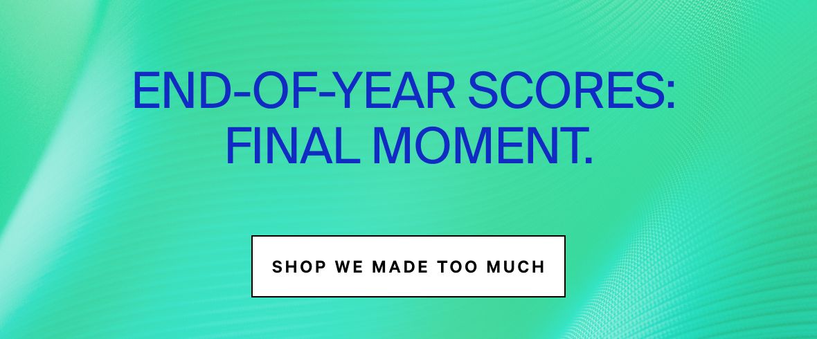 Shop End of Year Scores