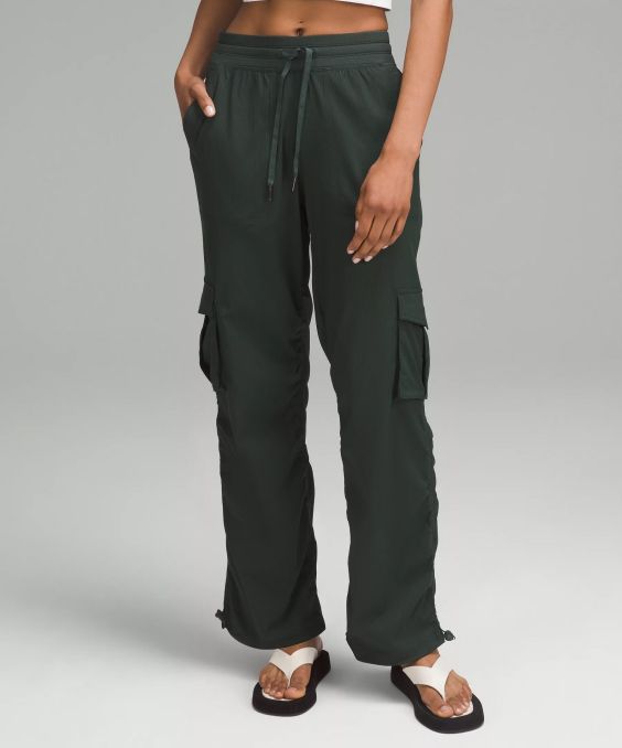 Dance Studio Relaxed-Fit Mid-Rise Cargo Pant