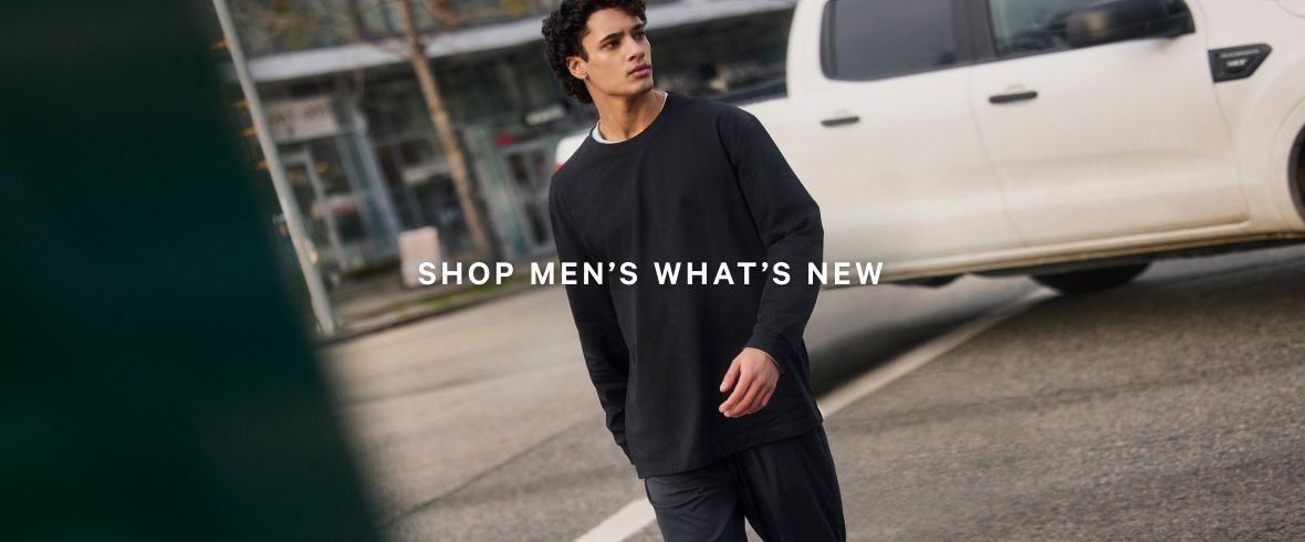 SHOP MEN'S WHAT'S NEW