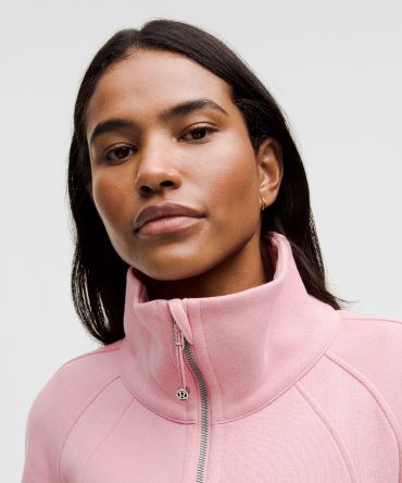 Scuba Oversized Funnel-Neck Half Zip