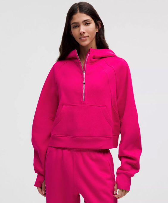 Scuba Oversized Half-Zip Hoodie