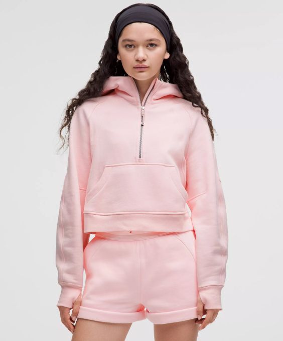 Scuba Oversized Half-Zip Hoodie