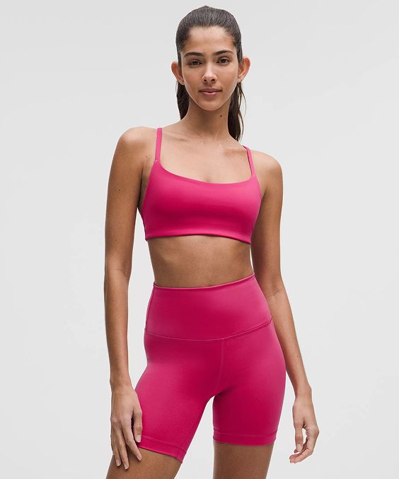 Wunder Train Strappy Racer Bra Light Support, A/B Cup