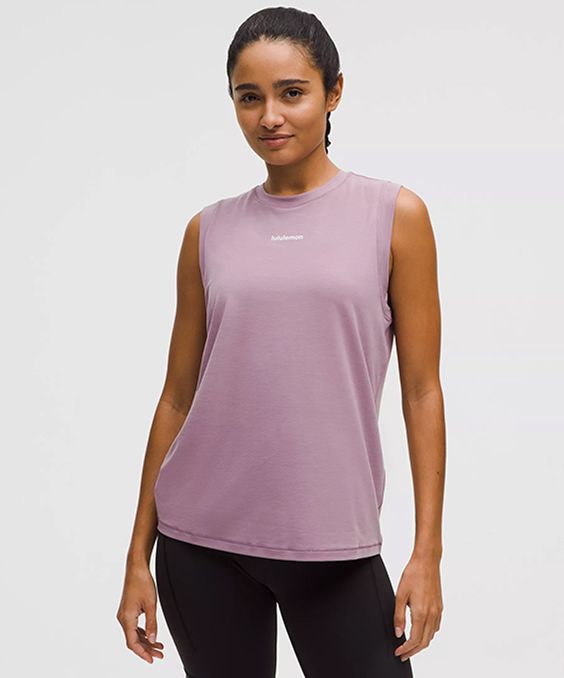 Jersey Training Muscle Tank Top Long Wordmark