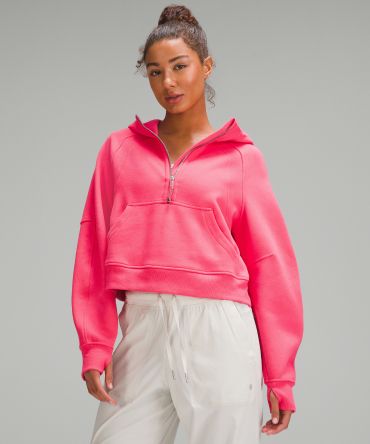 Shop Scuba Oversized Hoodie in Glaze Pink