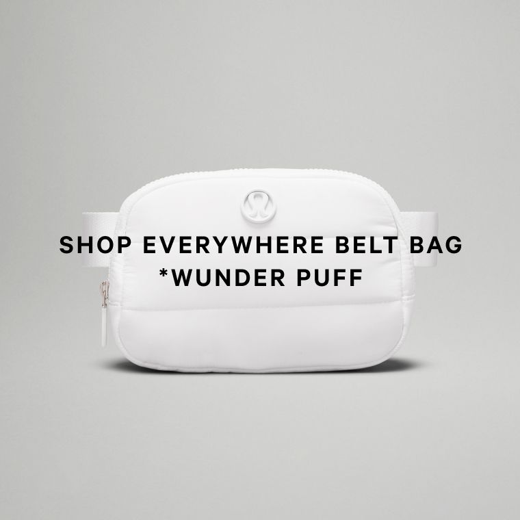 Everywhere Belt Bag *Wunder Puff