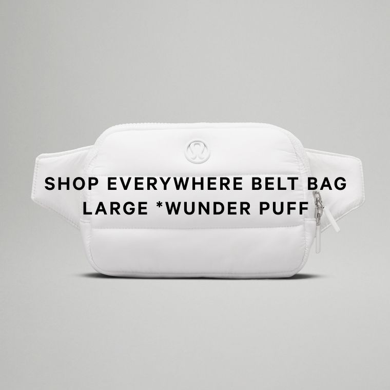 Everywhere Belt Bag Large *Wunder Puff