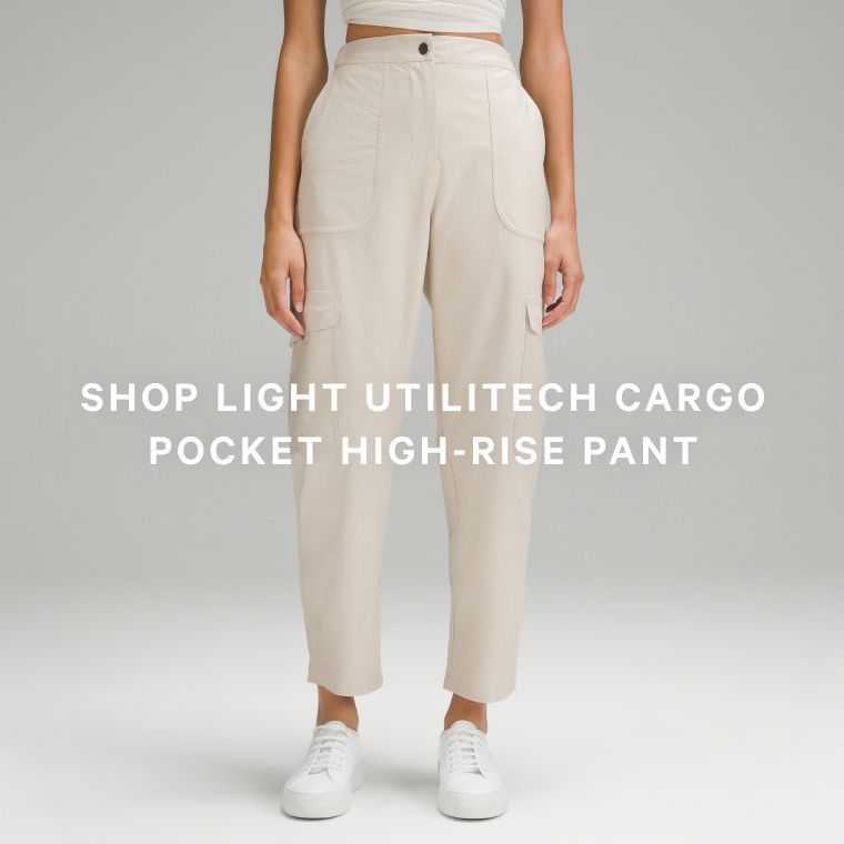 Light Utilitech Cargo Pocket High-Rise Pant