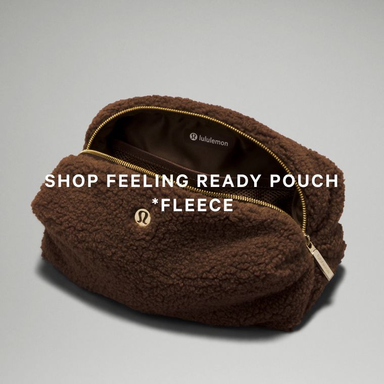 Feeling Ready Pouch *Fleece