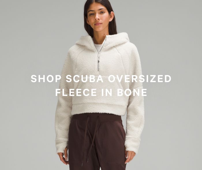 Scuba Oversized Half-Zip Fleece Hoodie