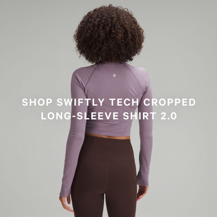 Swiftly Tech Cropped Long-Sleeve Shirt 2.0