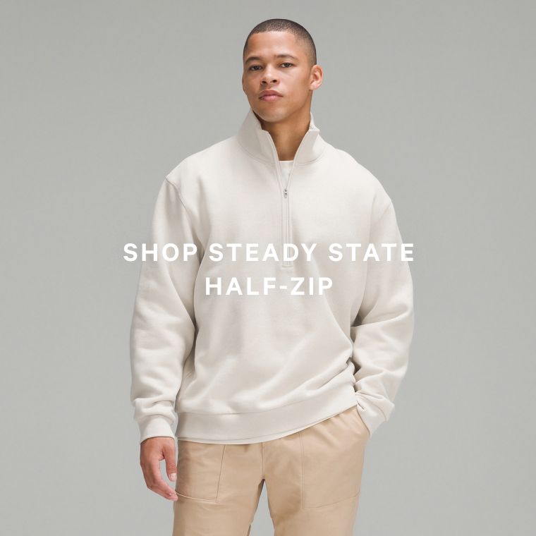 SHOP STEADY STATE HALF-ZIP