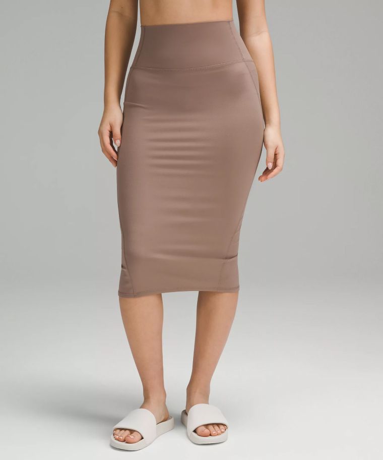 Nulu Slim-Fit High-Rise Skirt