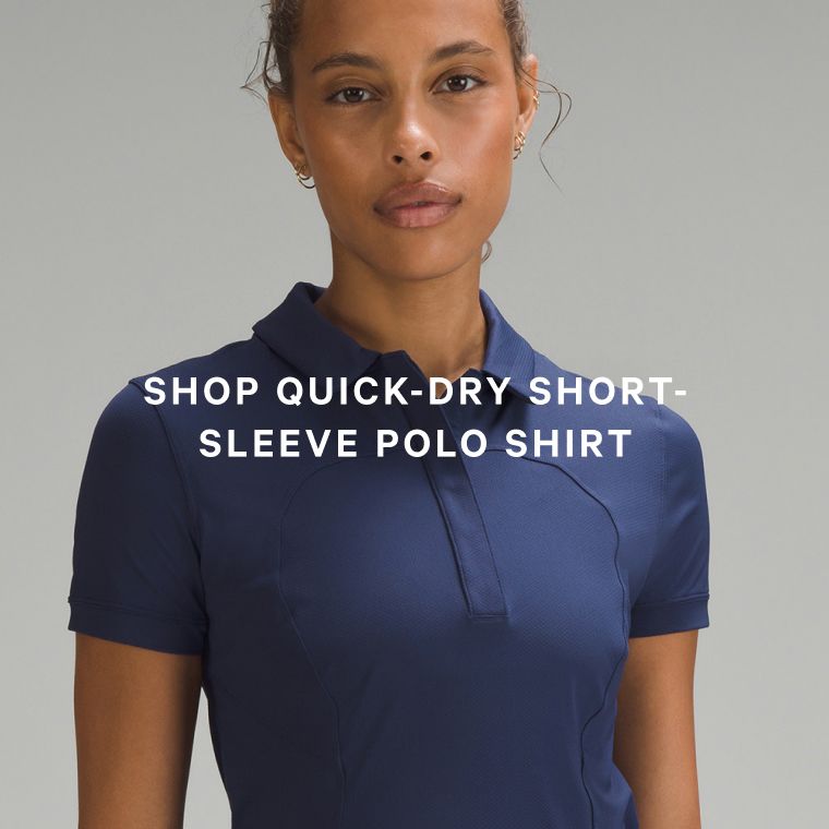 Quick-Dry Short-Sleeve Polo Shirt